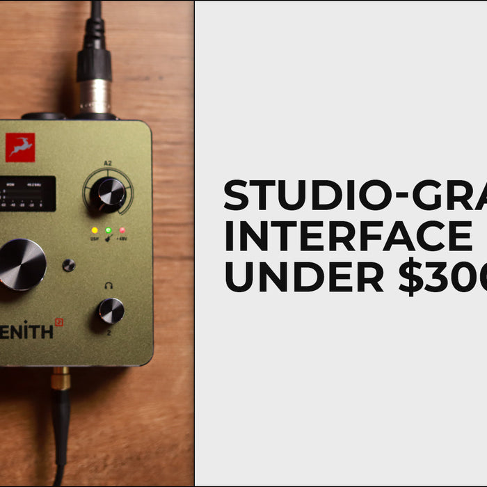 Antelope Audio's Console-Grade Preamps & Built-in DSP Audio Interface for less than $300?!