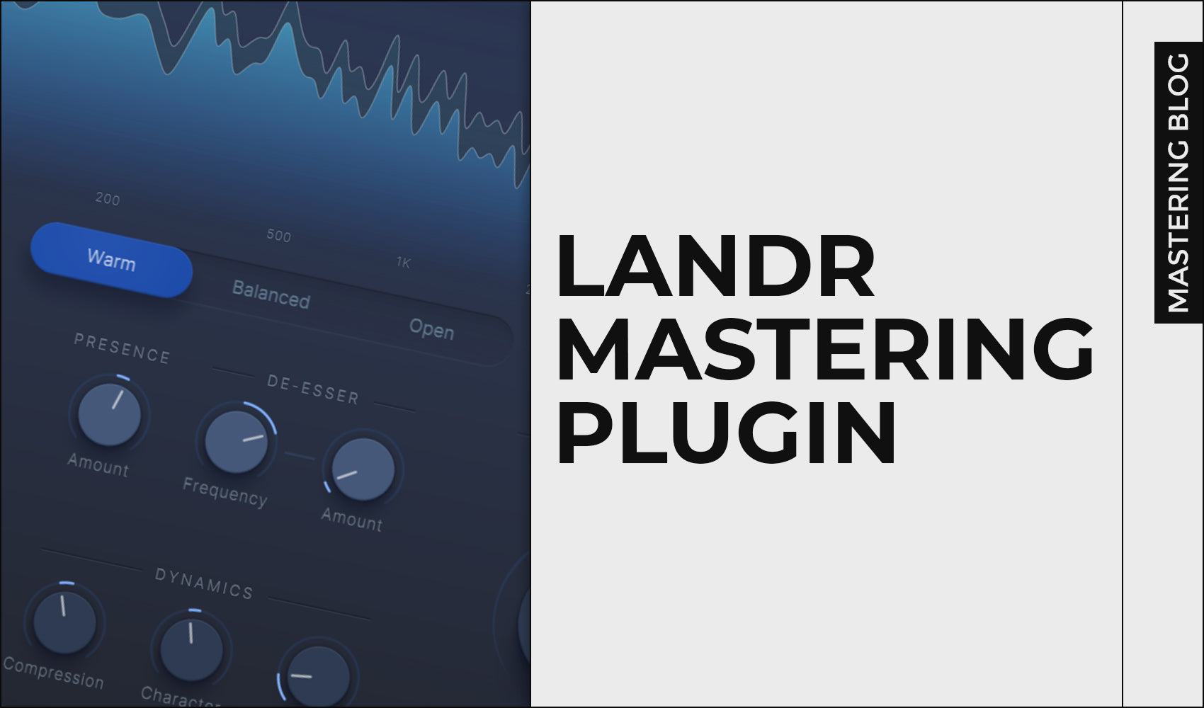 Meet the brand new LANDR Mastering Plugin