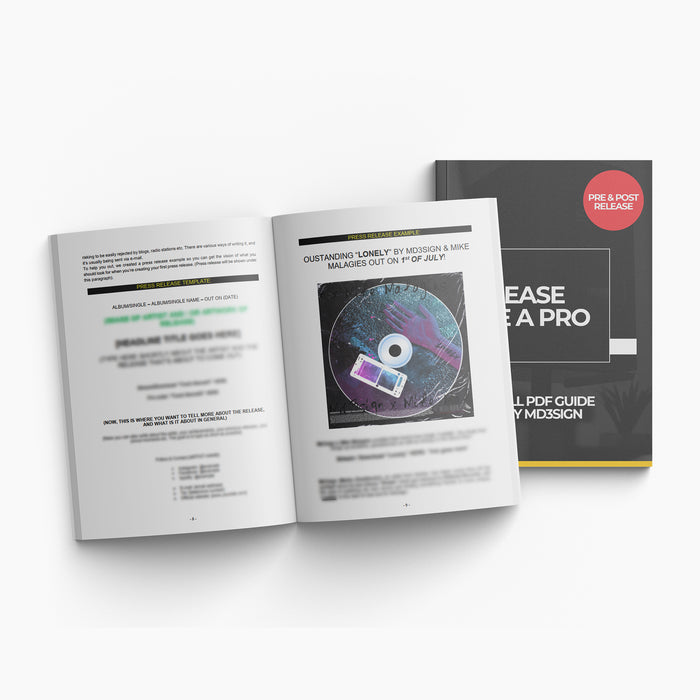 Release Like A Pro Guide + Planner